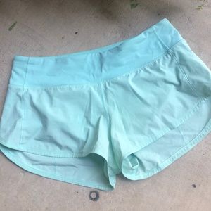 lululemon Speed Up Short size 6 “washed marsh”